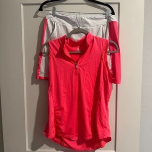 Tail Women's hot pink golf set